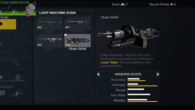 LMG's LSAT - Chain SAW - Ameli - M27 IAR Review Cod Ghosts смотреть онлайн
