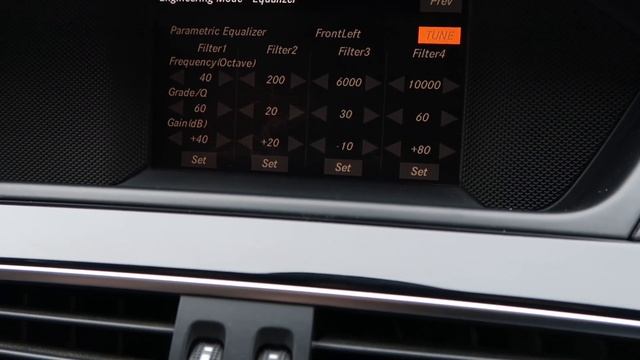 Настройка звучания Audio 20 Mercedes-Benz (W204) | Engineering Mode Audio 20 (W204) смотреть онлайн