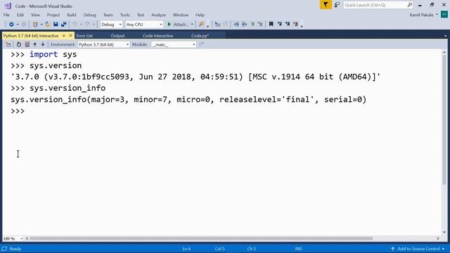 How to Check the Platform, Interpreter Path and Version of Python Programmatically смотреть онлайн