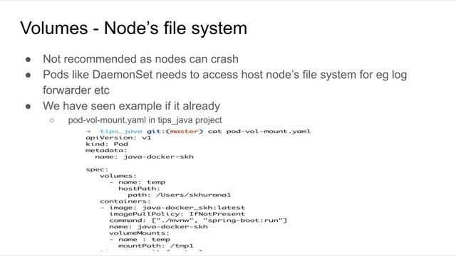 Kubernetes With Java - Attach Volumes to Pod - Part1 смотреть онлайн