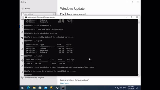 Fixed!! Security Update for Windows (KB5034441, KB5034439) 0x8024200B 0x80070643 смотреть онлайн