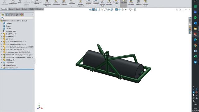 07 Переименование файлов в сборке SolidWorks смотреть онлайн