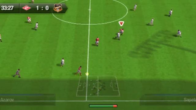 Карьера за игрока FIFA 14 на PsP #1 смотреть онлайн