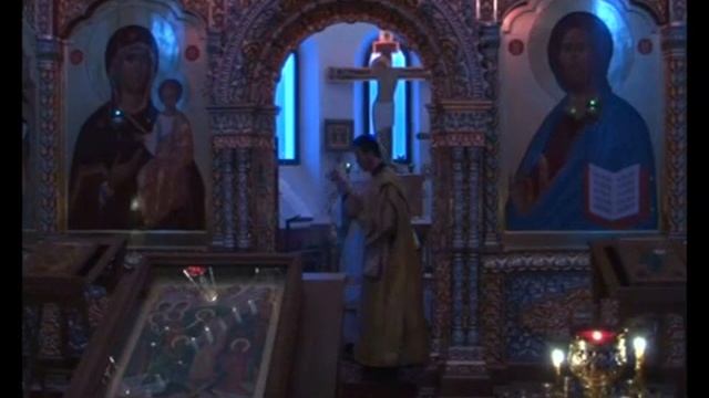 Катынь Храм Воскресения Христова Божественная литургия смотреть онлайн