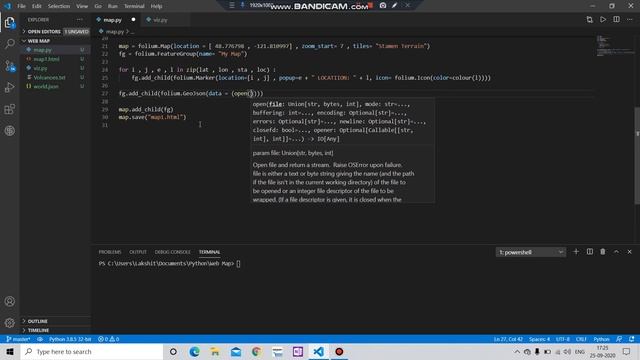 How to create map with folium Part 7 | Python to AI ML and Data Science | Code with Lakshit #63 смотреть онлайн