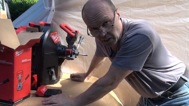 Auto Feed Attachment Milwaukee Drain Cleaning. Milwaukee М18 FUEL для прочистки канализаций