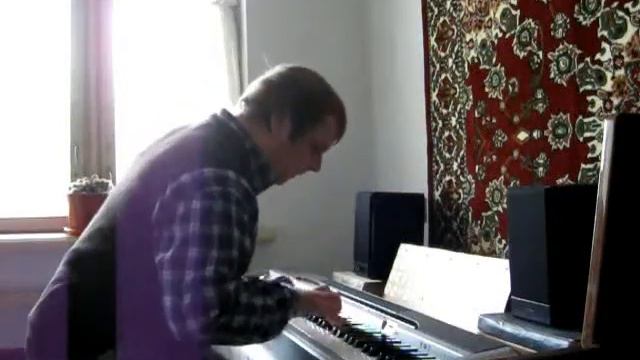 Украинская народная песня. Обработка Д. Зайцева. Casio PX-200. смотреть онлайн