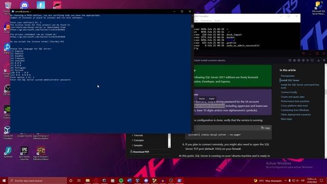 Instalar SQL Server 2017 Express Edition en Ubuntu 16.04 / Ubuntu 18.04 смотреть онлайн