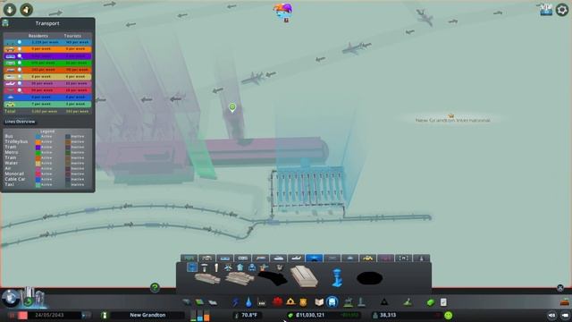Zaventem Inspired Airport - No Mods, Airports DLC | Cities: Skylines - Every Expansion Mega City #4 смотреть онлайн