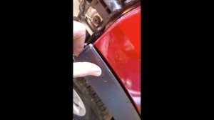 Hyundai Creta работы по заднему бамперу и замена колодок