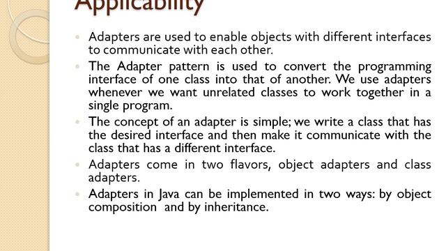 8-3-1 (Structural) Adapter Design Pattern смотреть онлайн