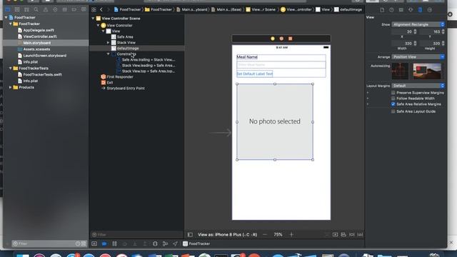 Assets and Fixing ImageView Constraints смотреть онлайн