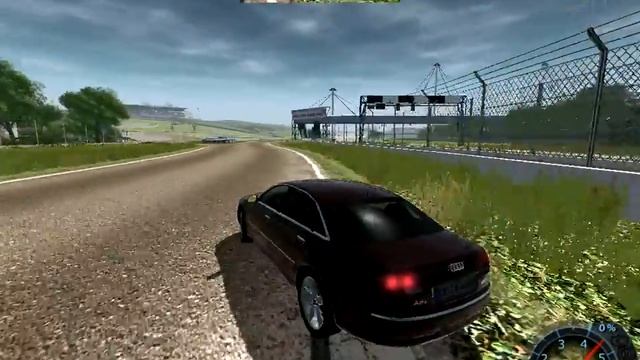 WR2 AUDI A8L W12 6.0I Vmax : 250 km/h смотреть онлайн