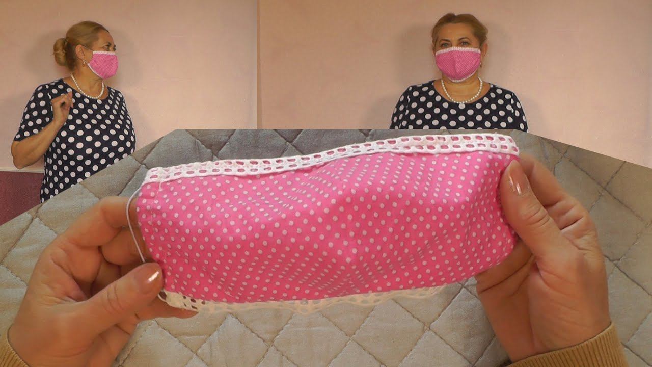 Как сделать медицинскую маску своими руками | ЗА 5 МИНУТ смотреть онлайн