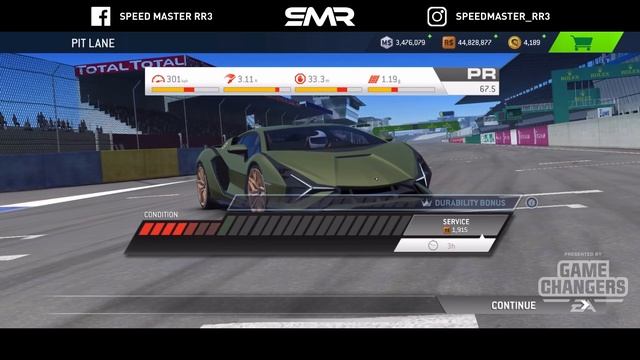 Hybrid Highway Stage 3 - Lamborghini Sian - 0 Upgrades - Real Racing 3 смотреть онлайн