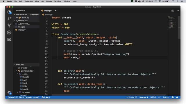 Coding Games in Python: The SpriteList Class смотреть онлайн