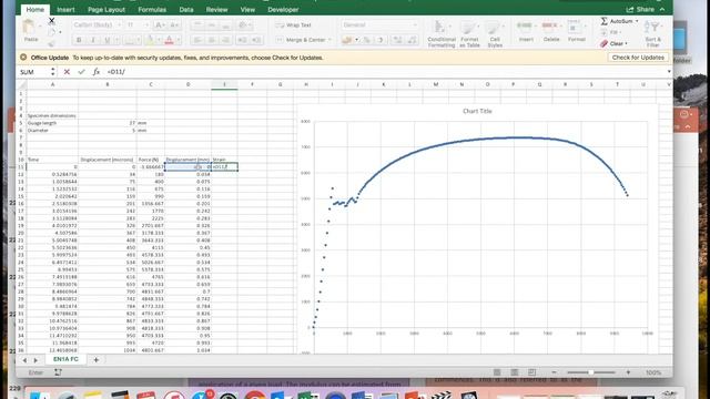 Tensile Testing – Analysing the raw data смотреть онлайн