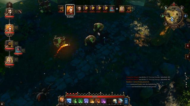Divinity Original Sin Enhanced Edition Walkthrough Grumble and Garkulda Nightbringer Boss Fight смотреть онлайн