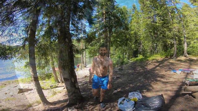 Дневка на реке ШУЯ. ТУРИСТИЧЕСКАЯ БАНЯ смотреть онлайн