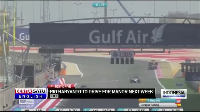 Rio Haryanto Called for the 3rd F-1 Test Drive смотреть онлайн