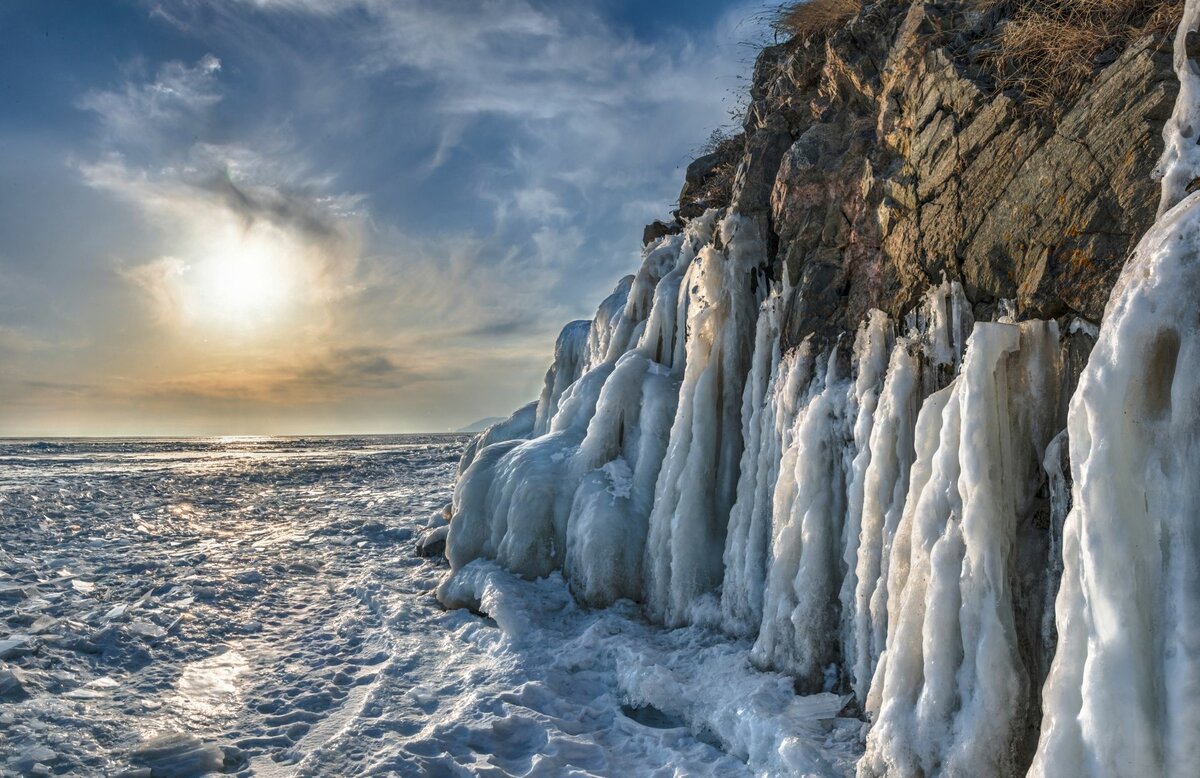 Байкал начало шторма и крупный град / Baikal the beginning of the storm and large hail смотреть онлайн