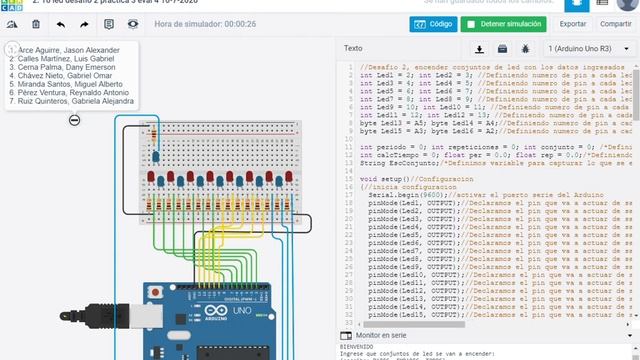 Arduino: 16 leds controlados por monitor serial. Desafio 2 смотреть онлайн