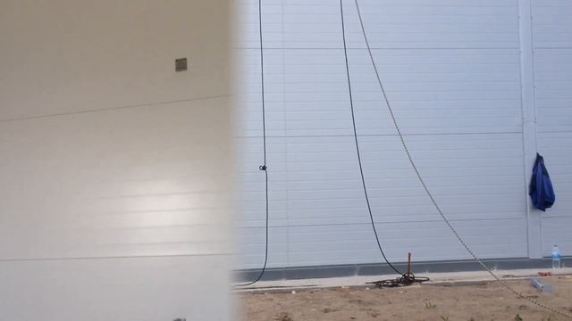Пожарная лестница, монтаж наружной лестницы П-1(2) на сэндвич панель. смотреть онлайн