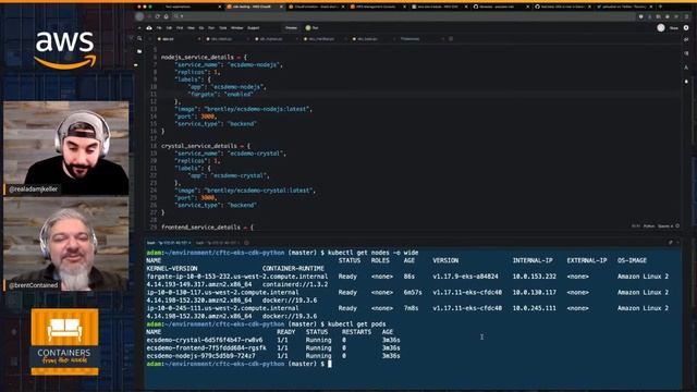 Creating EKS Environments using the AWS CDK смотреть онлайн