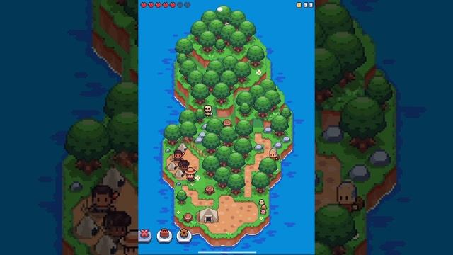 What’s that smoke? Secrets and tips. Tiny Island Survival walkthrough part 1 смотреть онлайн