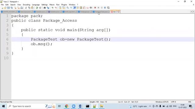 Package In Java смотреть онлайн