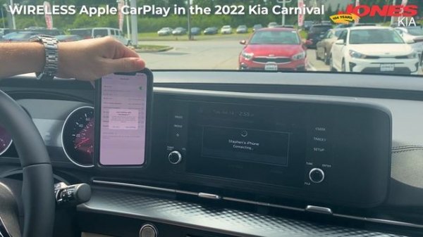 WIRELESS ? Apple CarPlay in 2022 Kia Carnival