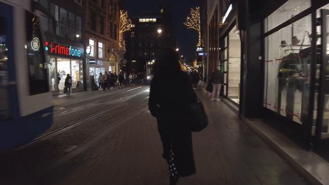 Amsterdam, Netherlands ?? | Amsterdam Night Walking Tour 2023 | 4K, HDR | Netherlands