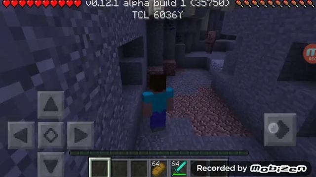 Minecraft 0.12.1 alpha билд 1 на андроид!!!!! смотреть онлайн