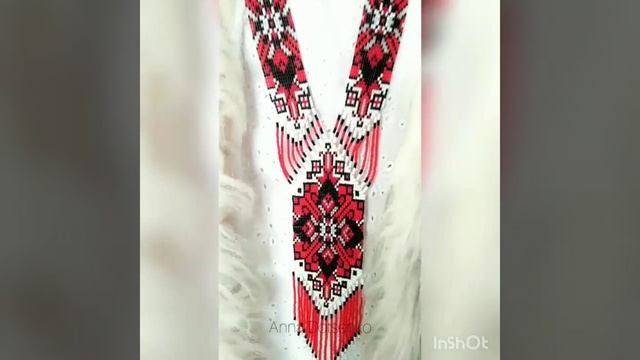 Гердан с геометрическим узором смотреть онлайн