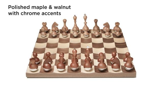 Umbra Wobble Chess Set смотреть онлайн