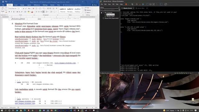 Membuat Server Ubuntu (Apache2, PHP, MySQL, DNS, dan FTP) | Tugas UAS Jaringan Komputer | SKS-20.3 смотреть онлайн