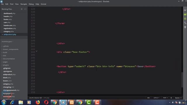 67||Buttons and Database table Design||Product part 4||Point of sale system in PHP || PHP 8||#code смотреть онлайн