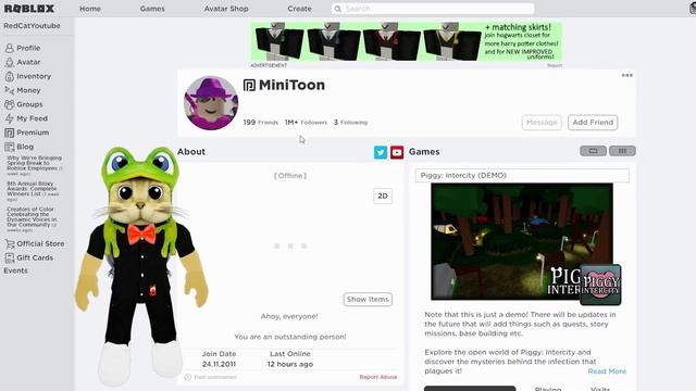 СЕКРЕТНАЯ ИГРА про ПИГГИ от Минитуна | Piggy roblox | Тайный плейс КИТАЙСКОЙ Пигги в роблокс 暴走小猪 смотреть онлайн