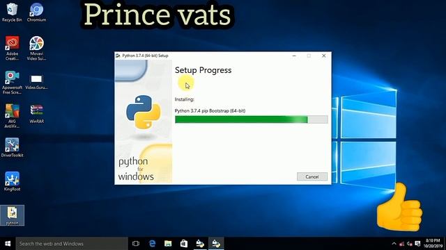 How to install python language in window (7,8,10) || by Prince? Vats ||...?? смотреть онлайн