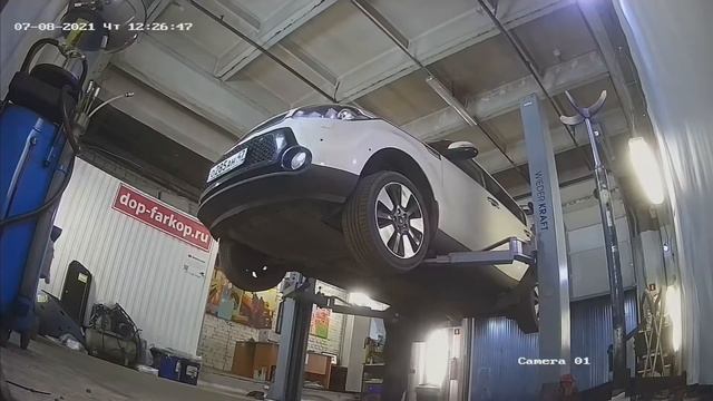 Установка фаркопа на Kia Soul 2016 год. Leader Plus, арт. K122-A смотреть онлайн