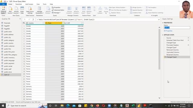 Data Connection to Power BI using PostgreSQL Database смотреть онлайн