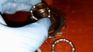 ТО червячной втулки велосипеда КАМА.