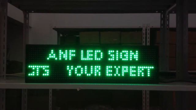 ANF Electronics Super Thin LED Scrolling Sign Show смотреть онлайн