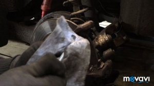 РеноСценик 3 чистка,суппорта ,смазка направляющих.