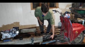 переделываем мотороллер муравей. старт проекта