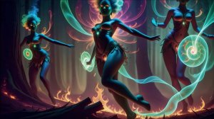 Nexxus 604 - Black Magic - Psytrance mix 2024 • (4K AI animated music video)