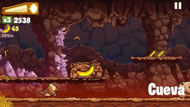 VISITANDO Todo Los LUGARES de BANANA KONG 🍌 смотреть онлайн