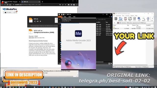 ADOBE MEDIA ENCODER CRACK 2023 | MEDIA ENCODER FREE DOWNLOAD + TUTORIAL | INSTALL NOW смотреть онлайн