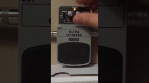 Behringer Ultra Octave UO300 Bass Demo