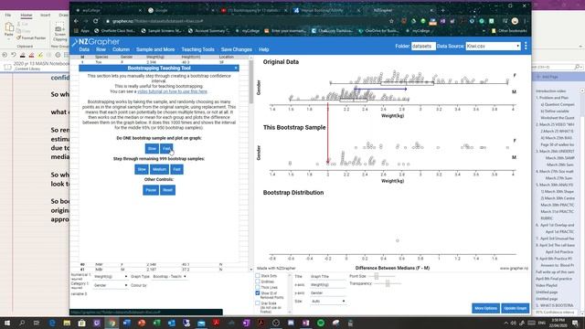 NZ Grapher bootstrap confidence Interval смотреть онлайн